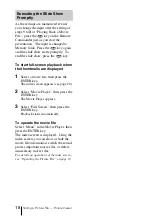 Preview for 18 page of Sony VPL-CX75 Operating Instructions Manual