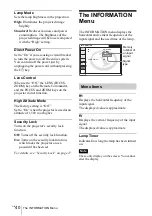 Предварительный просмотр 40 страницы Sony VPL CX85 - XGA LCD Projector Operating Instructions Manual