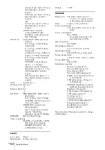 Предварительный просмотр 50 страницы Sony VPL CX85 - XGA LCD Projector Operating Instructions Manual