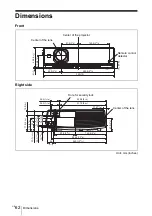 Предварительный просмотр 62 страницы Sony VPL CX85 - XGA LCD Projector Operating Instructions Manual