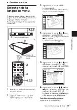 Предварительный просмотр 89 страницы Sony VPL CX85 - XGA LCD Projector Operating Instructions Manual