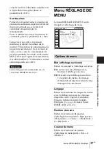 Предварительный просмотр 101 страницы Sony VPL CX85 - XGA LCD Projector Operating Instructions Manual