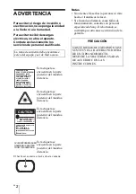 Предварительный просмотр 130 страницы Sony VPL CX85 - XGA LCD Projector Operating Instructions Manual