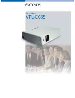 Sony VPL-CX85 Brochure & Specs preview