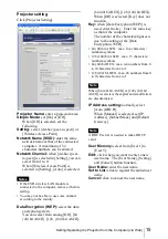 Preview for 15 page of Sony VPL-CX85 Operation Instructions Manual