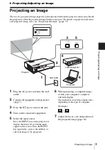 Preview for 9 page of Sony VPL-DW120 Operating Instructions Manual