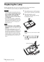 Предварительный просмотр 40 страницы Sony VPL-DW125 Quick Reference Manual