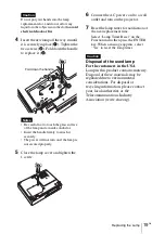 Предварительный просмотр 41 страницы Sony VPL-DW125 Quick Reference Manual