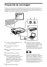 Предварительный просмотр 70 страницы Sony VPL-DW125 Quick Reference Manual