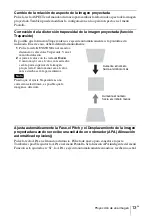 Предварительный просмотр 73 страницы Sony VPL-DW125 Quick Reference Manual