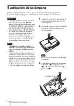 Предварительный просмотр 76 страницы Sony VPL-DW125 Quick Reference Manual