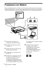 Предварительный просмотр 88 страницы Sony VPL-DW125 Quick Reference Manual