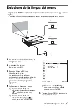 Предварительный просмотр 105 страницы Sony VPL-DW125 Quick Reference Manual