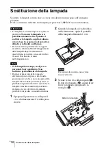 Предварительный просмотр 112 страницы Sony VPL-DW125 Quick Reference Manual