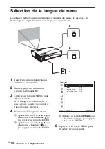 Предварительный просмотр 58 страницы Sony VPL-DW126 Quick Reference Manual