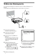 Предварительный просмотр 102 страницы Sony VPL-DW126 Quick Reference Manual