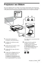 Предварительный просмотр 105 страницы Sony VPL-DW126 Quick Reference Manual