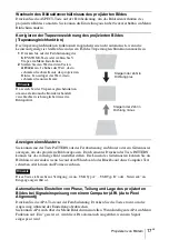 Предварительный просмотр 109 страницы Sony VPL-DW126 Quick Reference Manual