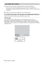 Предварительный просмотр 110 страницы Sony VPL-DW126 Quick Reference Manual