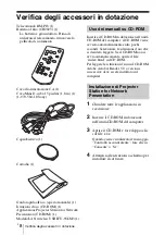 Предварительный просмотр 122 страницы Sony VPL-DW126 Quick Reference Manual