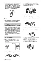 Предварительный просмотр 32 страницы Sony VPL-DW127 Quick Reference Manual