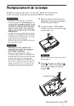 Предварительный просмотр 67 страницы Sony VPL-DW127 Quick Reference Manual