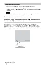 Предварительный просмотр 108 страницы Sony VPL-DW127 Quick Reference Manual