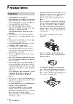 Preview for 90 page of Sony VPL-DW240 Quick Reference Manual