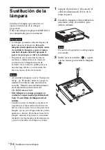 Preview for 112 page of Sony VPL-DW241 Quick Reference Manual