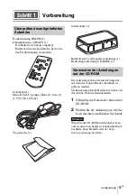 Preview for 125 page of Sony VPL-DW241 Quick Reference Manual