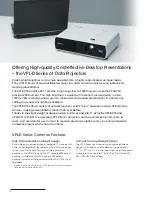 Preview for 2 page of Sony VPL-DX10 Brochure & Specs