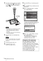 Предварительный просмотр 36 страницы Sony VPL-DX10 Quick Reference Manual