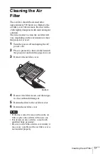 Предварительный просмотр 37 страницы Sony VPL-DX10 Quick Reference Manual