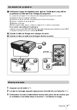 Предварительный просмотр 49 страницы Sony VPL-DX10 Quick Reference Manual