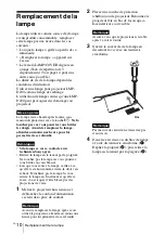 Предварительный просмотр 50 страницы Sony VPL-DX10 Quick Reference Manual