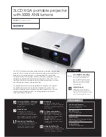 Preview for 1 page of Sony VPL-DX11 Specifications