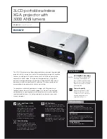 Sony VPL-DX15 Specification Sheet preview