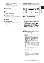 Preview for 11 page of Sony VPL-ES1 Operating Instructions Manual