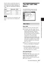 Preview for 35 page of Sony VPL-ES1 Operating Instructions Manual