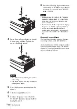 Preview for 40 page of Sony VPL-ES1 Operating Instructions Manual