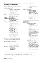 Preview for 148 page of Sony VPL-ES1 Operating Instructions Manual