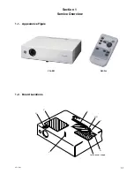 Preview for 6 page of Sony VPL-ES1 Service Manual