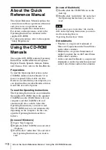 Preview for 16 page of Sony VPL-ES3 Quick Reference Manual