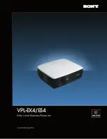 Sony VPL-ES4 Brochure & Specs preview