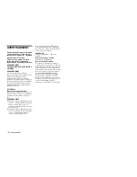 Preview for 50 page of Sony VPL-EW226 Quick Reference Manual