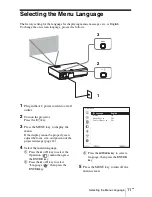 Preview for 37 page of Sony VPL-EW235 Quick Reference Manual