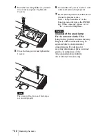 Preview for 48 page of Sony VPL-EW235 Quick Reference Manual