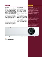 Предварительный просмотр 5 страницы Sony VPL-EW245 Brochure & Specs