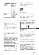 Preview for 25 page of Sony VPL-EW245 Quick Reference Manual