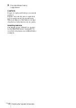 Предварительный просмотр 32 страницы Sony VPL-EW245 Quick Reference Manual
